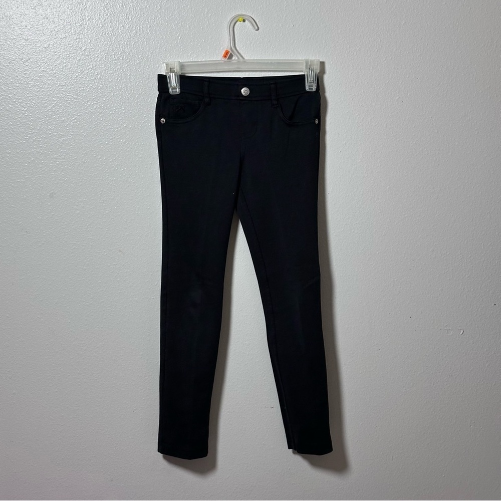 Gymboree Kids Girls‎ Black Jeggings Pants size 8.